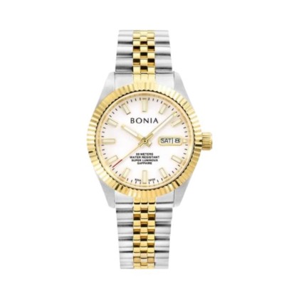 Bonia Noble Elegance Automatic BNB10723-3112A Stainless Steel Women Watch